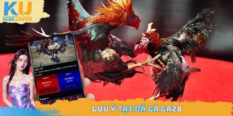 Lưu ý tại đá gà GA28